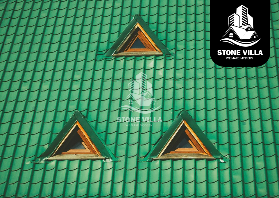 القرميد الأخضر 