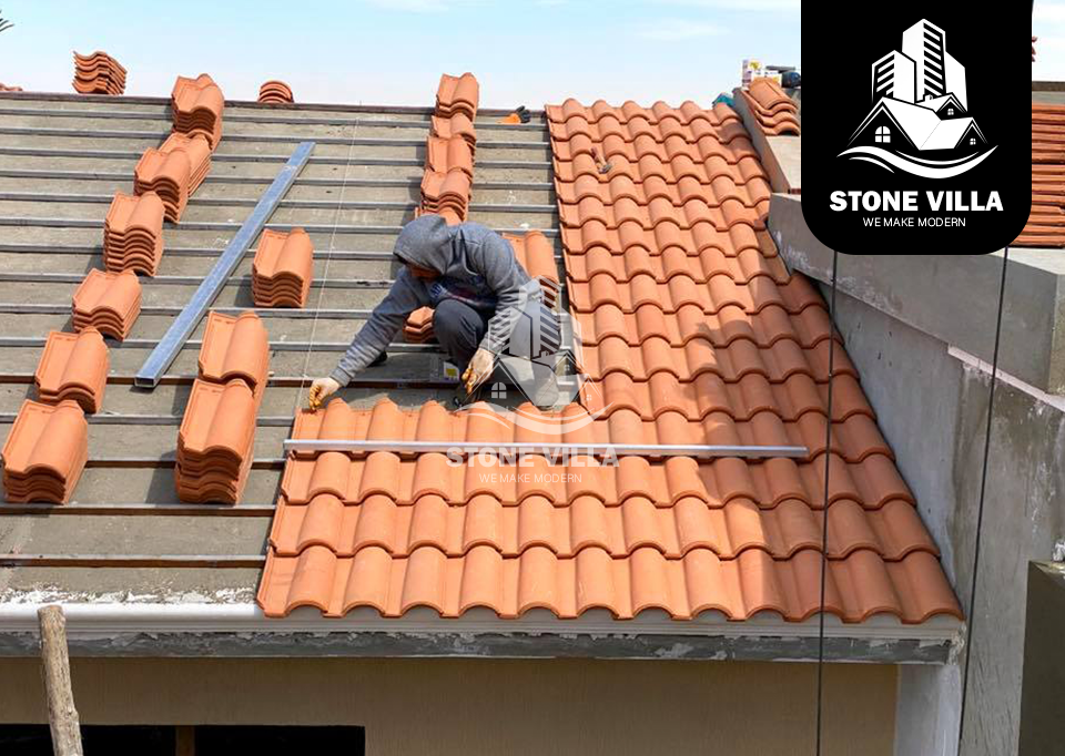 تركيب القرميد تركيب القرميد